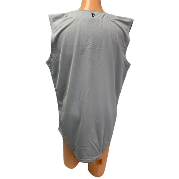 New Tag Team Mens Large Hand Printed Cardinal Bird Button Down Sleeveless Jersey - Picture 3 of 4